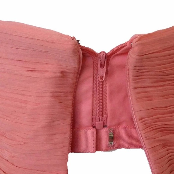 J CREW Dusty Rose Chifon Dress - Picture 4 of 6